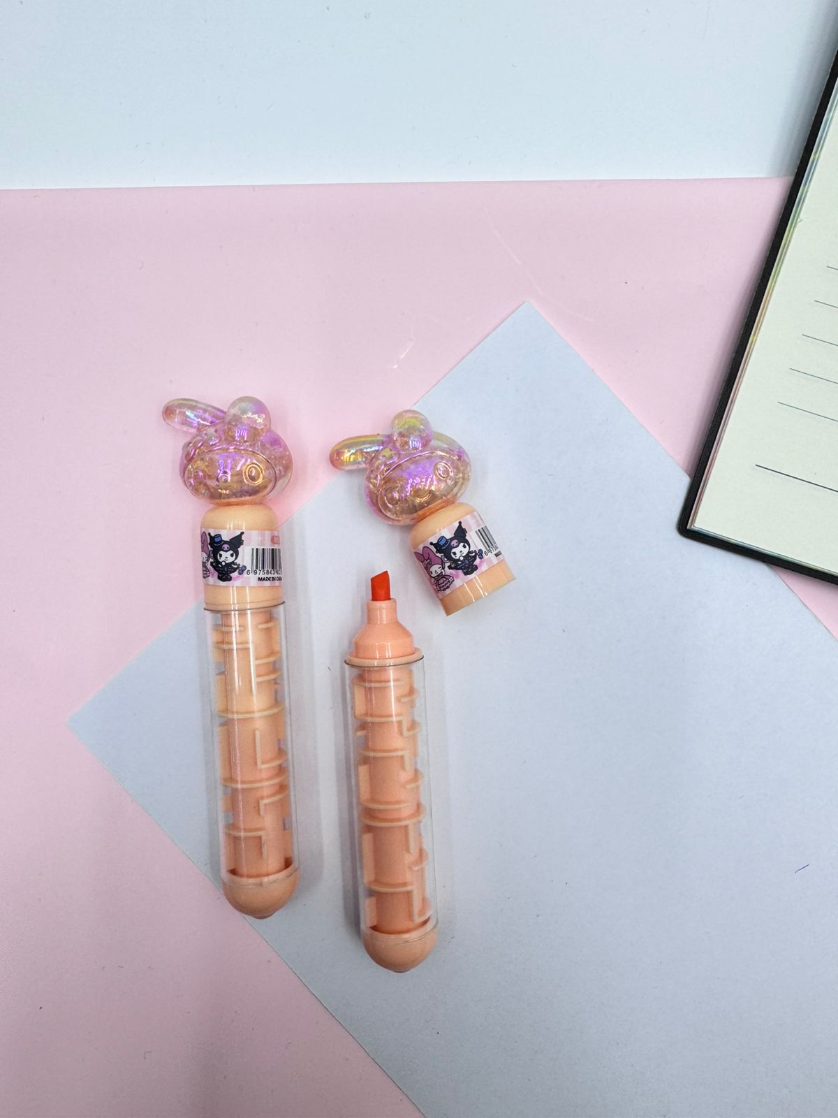 Тексовыделитель с игрой My melody оранжевый арт.tr1611 Тексовыделитель с игрой My melody оранжевый арт.tr1611