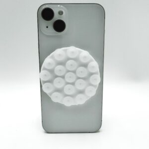 Держатель для телефона Липпер двухсторонний 7*7см арт.tr281 круглый белый