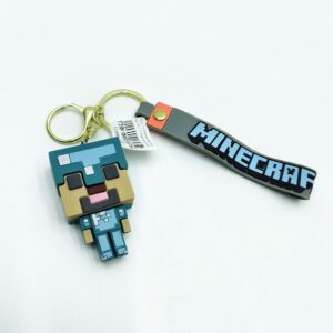Брелок Майнкрафт 6см арт.B23 Стив в доспехах