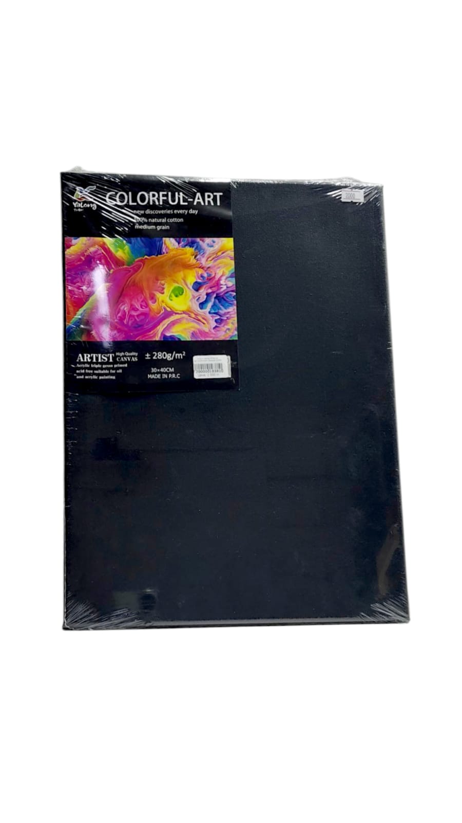 Холст Yalong 30*40см арт.yl20h3040 черный 2000тг Холст Yalong 30*40см арт.yl20h3040 черный 2000тг