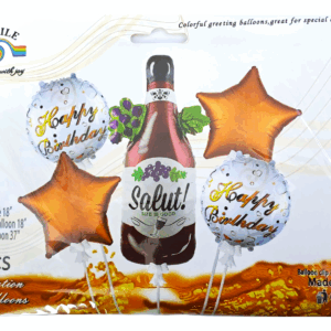 Шары фольга набор Salut! Life is good уп 5шт арт.tz-j5006