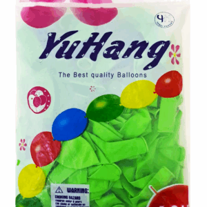 Шары упаковка 100шт однотонные YuHang 12д арт.tr1079 светло-зеленые