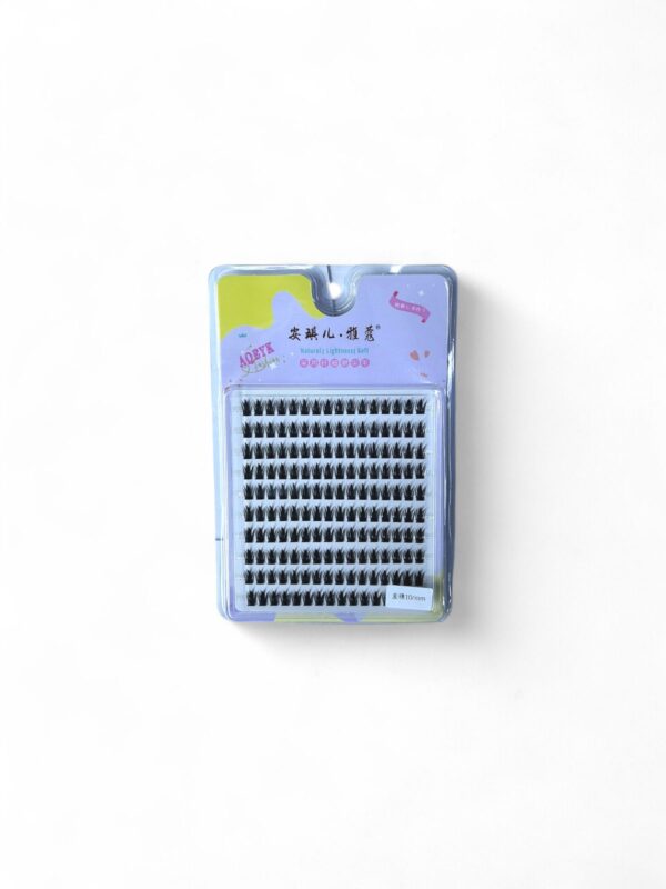 Ресницы накладные пучковые Aqeyk Fashion 10мм арт.tr2510
