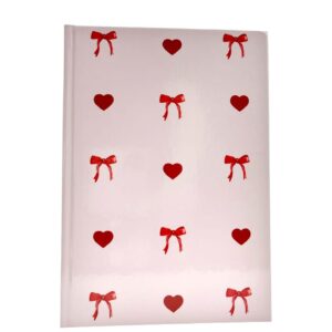 Блокнот Qazaq Бренд A5 арт.tr1669 бантики с сердечками