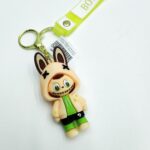 Брелок Лабубу в капюшоне 7,5см арт.tr953 персиковый