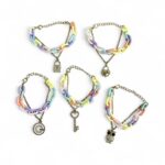 Браслет из пластиковой цепи арт.tr2418 ассорти