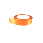 Лента атлас 2,5см бобина 20ярдов арт.tr782 оранжевая