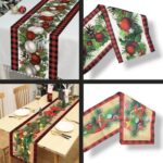 Дорожка на стол новогодняя 270*34см 3200тг