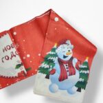 Дорожка на стол новогодняя 270*34см 3200тг