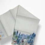 Дорожка на стол новогодняя 270*34см 3200тг