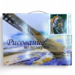 Рисование по номерам 30*40см арт.ktl4167 Бенгальские тигры