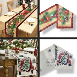 Дорожка на стол новогодняя 220*33см 2800тг