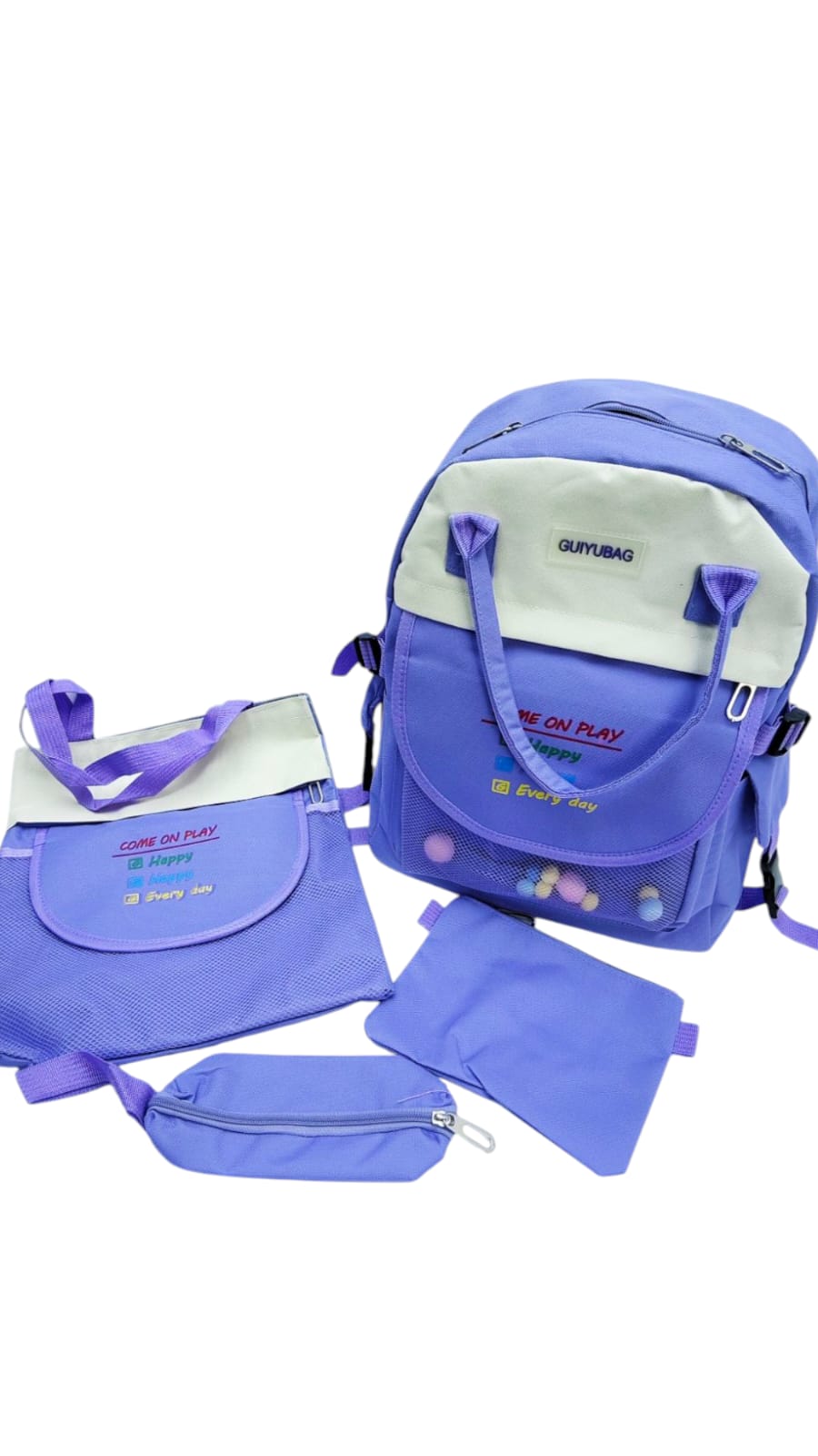 Рюкзак с помпонами 4в1 11000тг Рюкзак с помпонами 4в1 11000тг