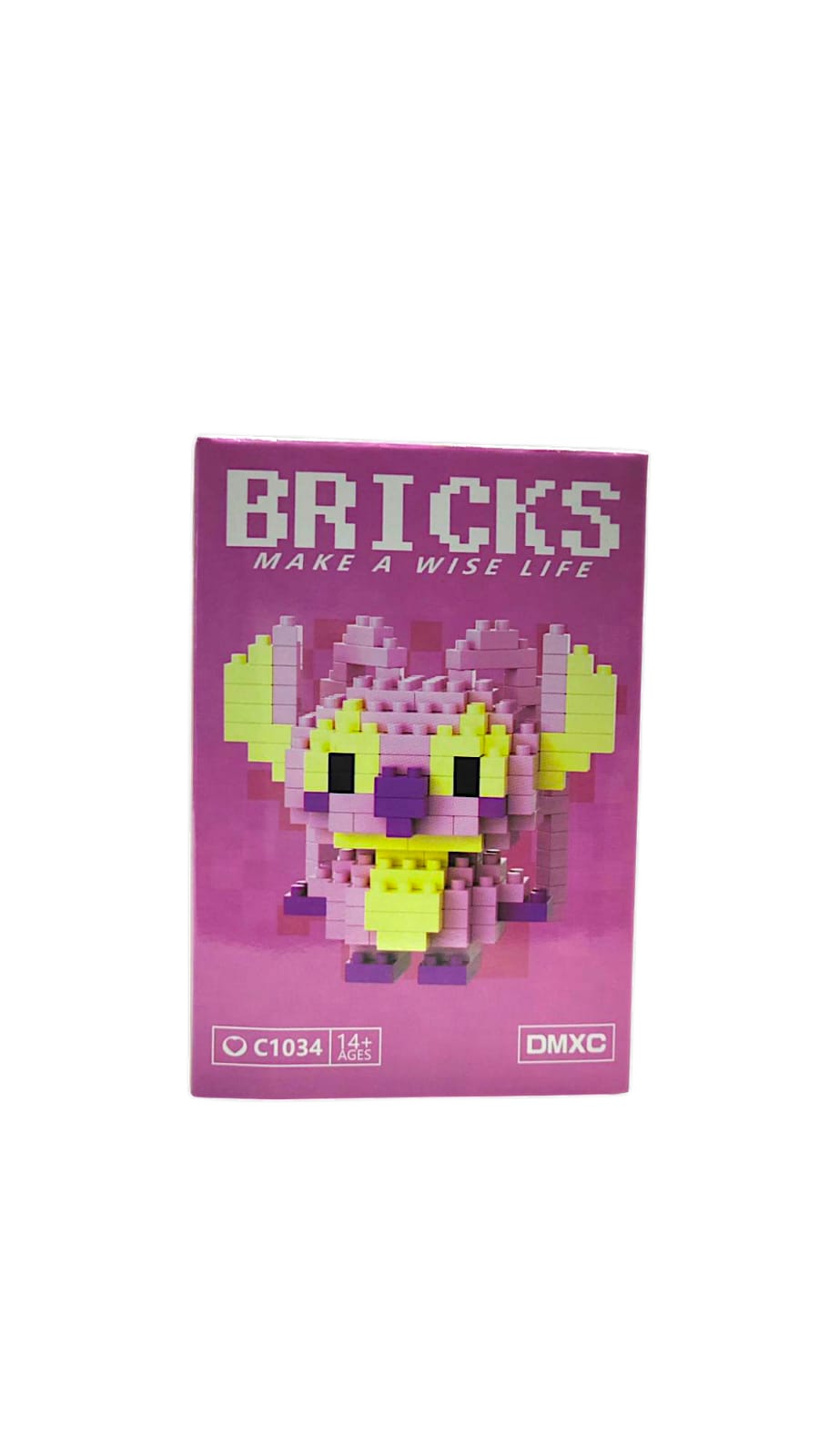 Конструктор Bricks арт.c1034 стич розовый Конструктор Bricks арт.c1034 стич розовый