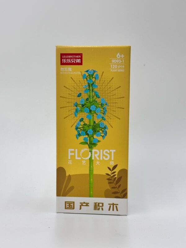Конструктор Florist арт.9093-1 Незабудка Альпийская