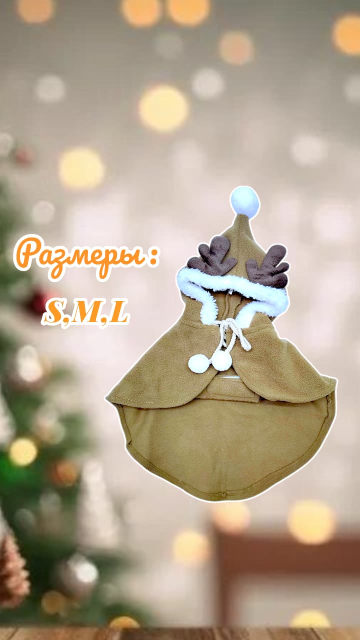 Одежда новогодняя для кошек 2500тг Одежда новогодняя для кошек 2500тг