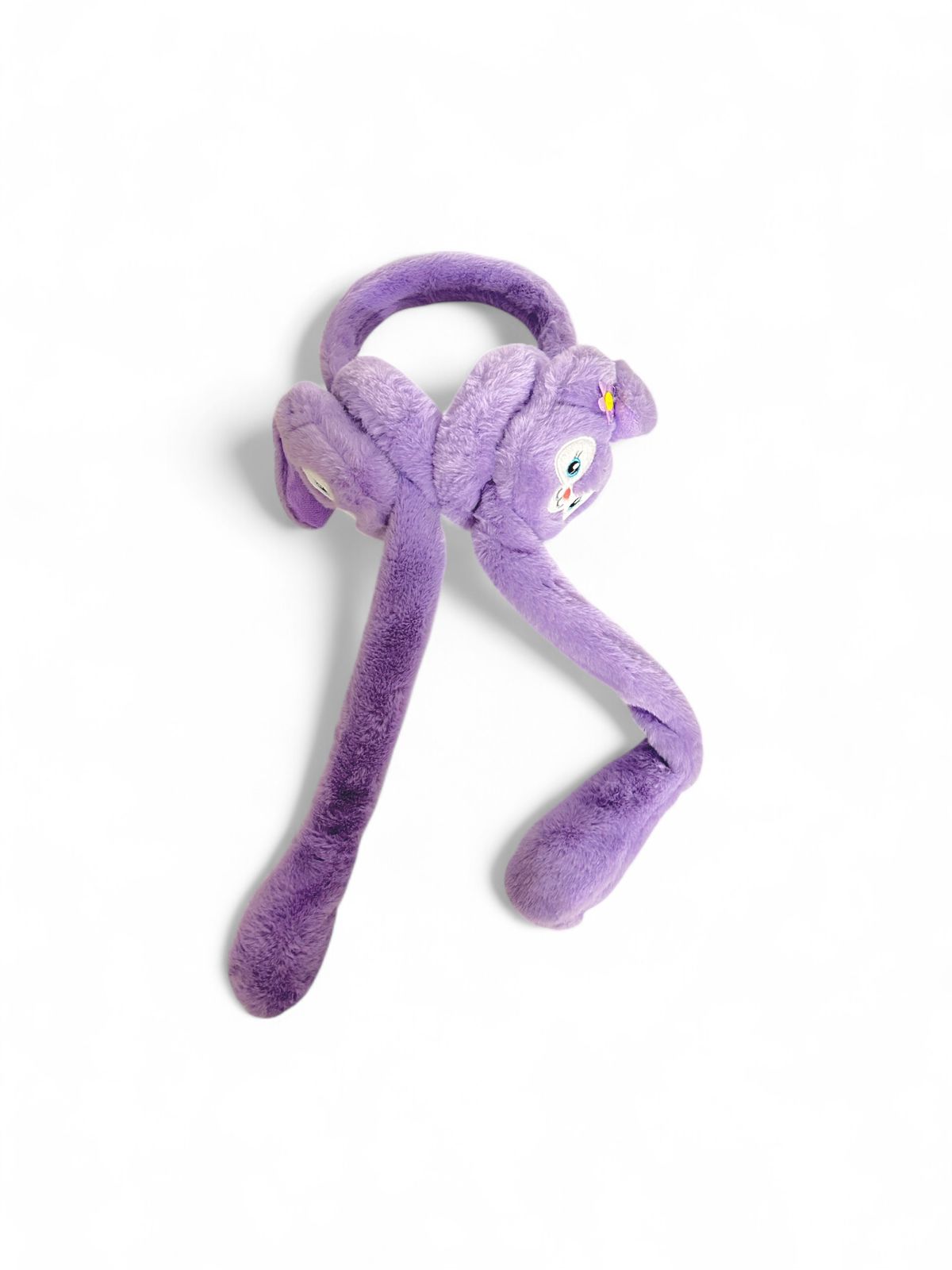 Наушники меховые с поднимающимися ушками светящиеся ЛинаБелль арт.tr3175 сиреневые Наушники меховые с поднимающимися ушками светящиеся ЛинаБелль арт.tr3175 сиреневые