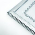 Рамка А4 арт.y-35 серебро