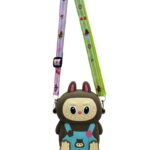 Сумка гелевая Лабубу 15см арт.tr1692 коричневая