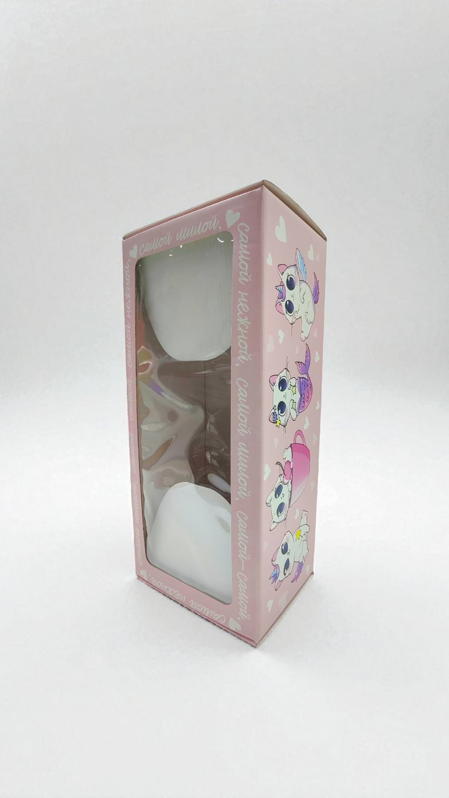 Коробка подарочная Котики с окошком 36*16*12см 1200тг Коробка подарочная Котики с окошком 36*16*12см 1200тг