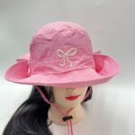 Панама с бантиком арт.tr346 розовая