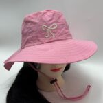Панама с бантиком арт.tr346 розовая