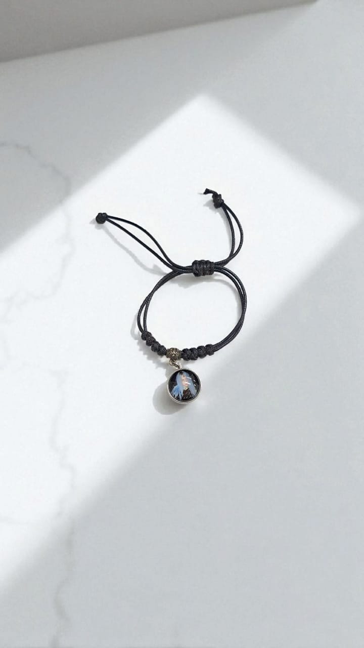 Браслет Билли Айлиш шамбала арт.tr2170 черный Браслет Билли Айлиш шамбала арт.tr2170 черный