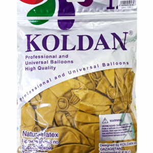 Шары упаковка 50шт Хром однотонные Koldan 12д арт.tr1108 золотые