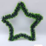 Декор новогодний Звезда с мишурой арт.6394-1 1000тг