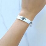 Браслет силиконовый Наруто арт.tr1894 белый