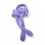 Наушники меховые с поднимающимися ушками светящиеся Куроми арт.tr3179 сиреневые