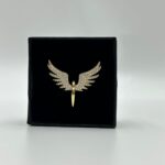 Кольцо крылья ангела золото арт.tr1430