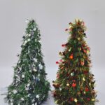 Декор новогодний Елка с мишурой арт.6394-26 1000тг