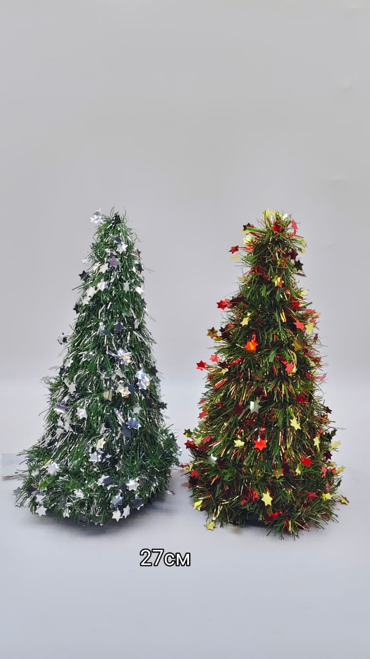 Декор новогодний Елка с мишурой арт.6394-26 1000тг Декор новогодний Елка с мишурой арт.6394-26 1000тг