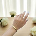 Браслет титан Love Cartier 6мм арт.tr1770 золото