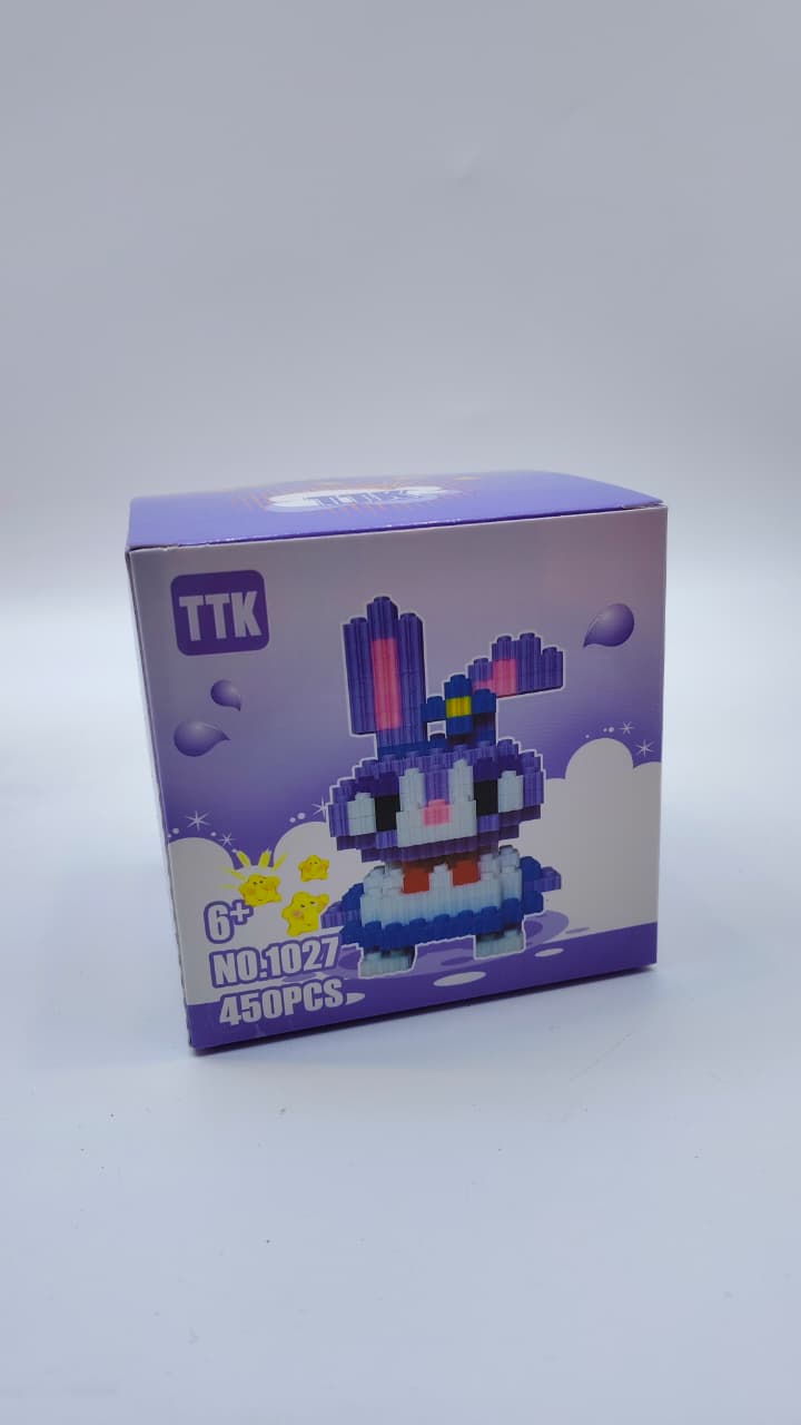 Конструктор Ttk арт.1027 Зайка фиолетовый Конструктор Ttk арт.1027 Зайка фиолетовый