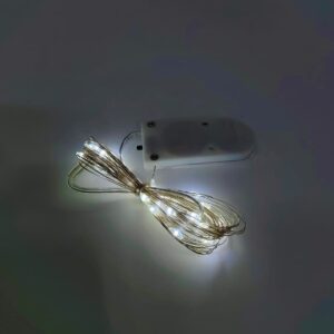 Гирлянда на батарейках 3м холодный свет 300тг