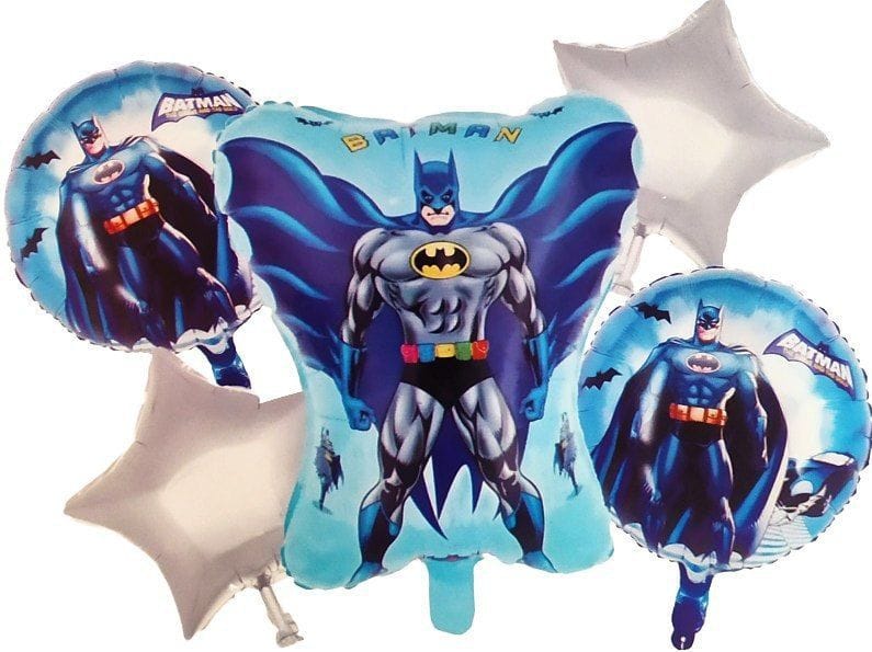 Шары фольга набор Бэтмен уп 5шт арт.xy-q061 Шары фольга набор Бэтмен уп 5шт арт.xy-q061