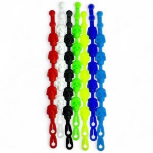 Браслет силиконовый черепа арт.tr2407 ассорти