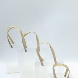 Пакет подарочный прозрачный матовый 20*17,5*8,5см арт.tr603