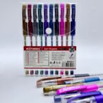 Набор гелевых ручек Motarro Metal 10цв арт.MC023-3