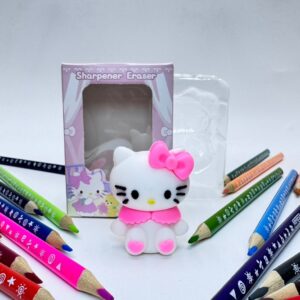 Точилка/ластик Китти арт.9209