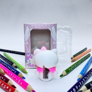 Точилка/ластик Китти арт.9209