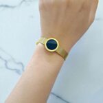 Браслет титан с римскими цифрами арт.tr1796 золото