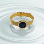 Браслет титан с римскими цифрами арт.tr1796 золото