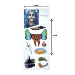 Тату переводное временное Хэллоуин арт.tr2704