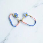 Браслеты парные с магнитом Pokemon арт.tr2161 разноцветные