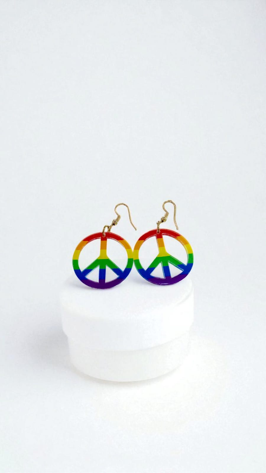 Серьги радужные круглые арт.tr2086 Серьги радужные круглые арт.tr2086