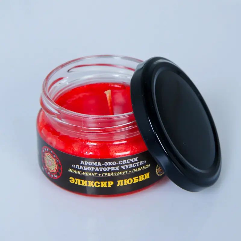 Эко-свеча в баночке Элексир Любви 1500тг Эко-свеча в баночке Элексир Любви 1500тг