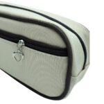 Пенал Лабубу 2 отдела со звездочками арт.t2722-2017 коричневый,розовый,бежевый